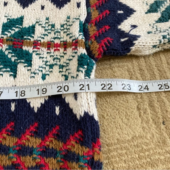 Vintage Eddie Bauer Knit Sweater Nordic Men's Sz M USA Made - Picture 5 of 9